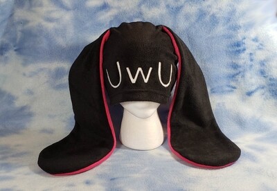 UwU Face Bunny Hat
