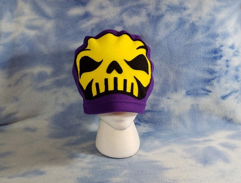 Skeletor Beanie Skull Hat Skeleton Heman Fleece
