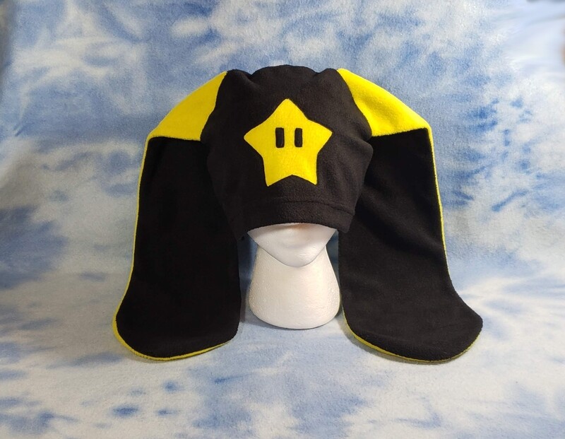 Mario Invincibility Star Bunny Hat