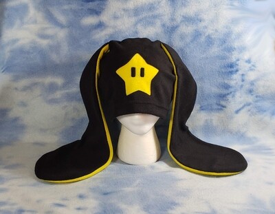 Mario Invincibility Star Bunny Hat