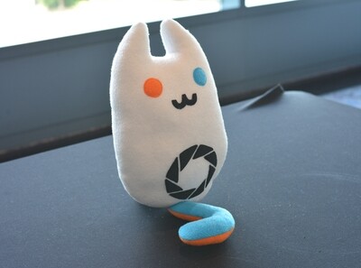 Portal Cat Plush Aperture