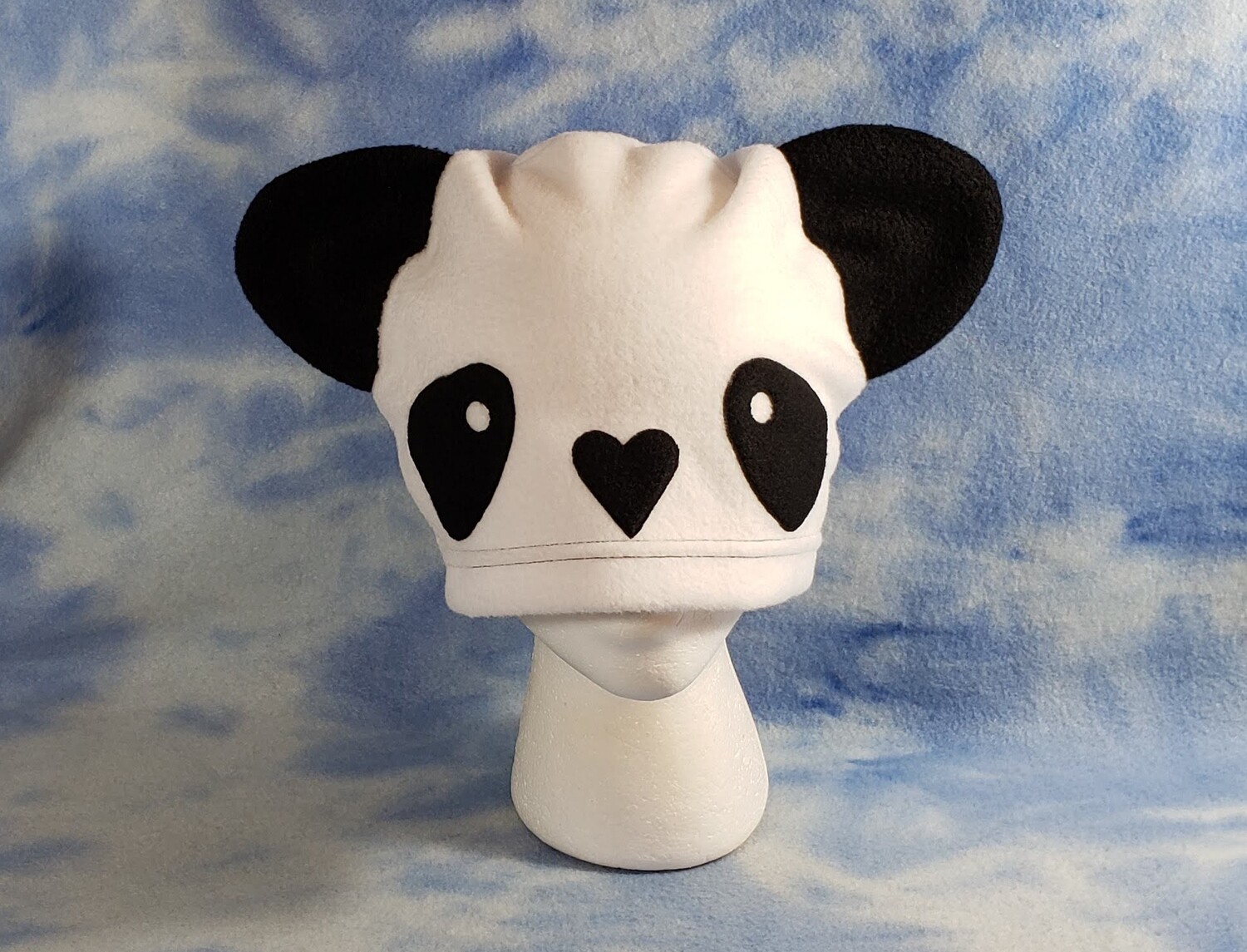 White Panda Hat