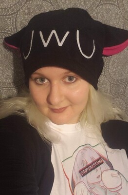 UwU Face Kitty Hat