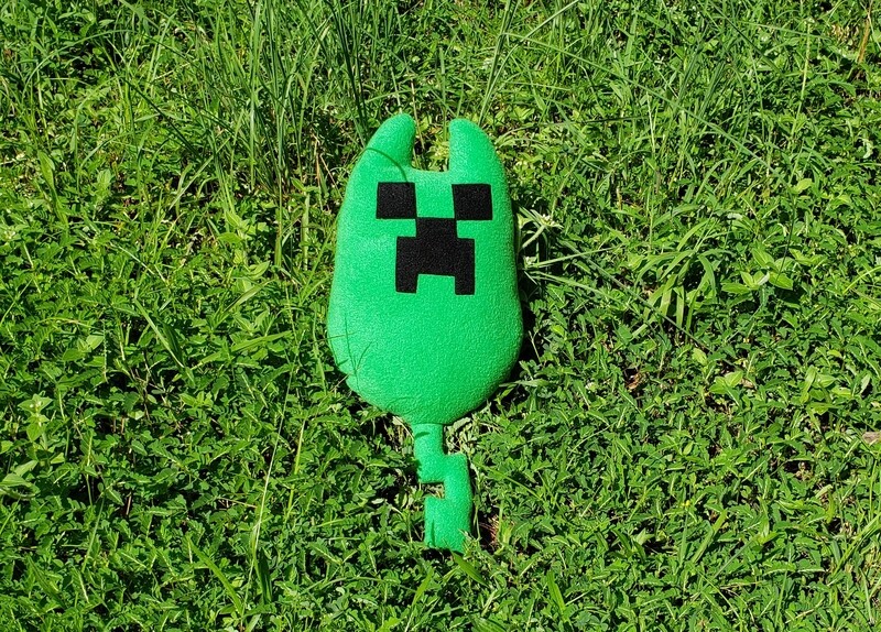 Creeper Cat Plush Minecraft