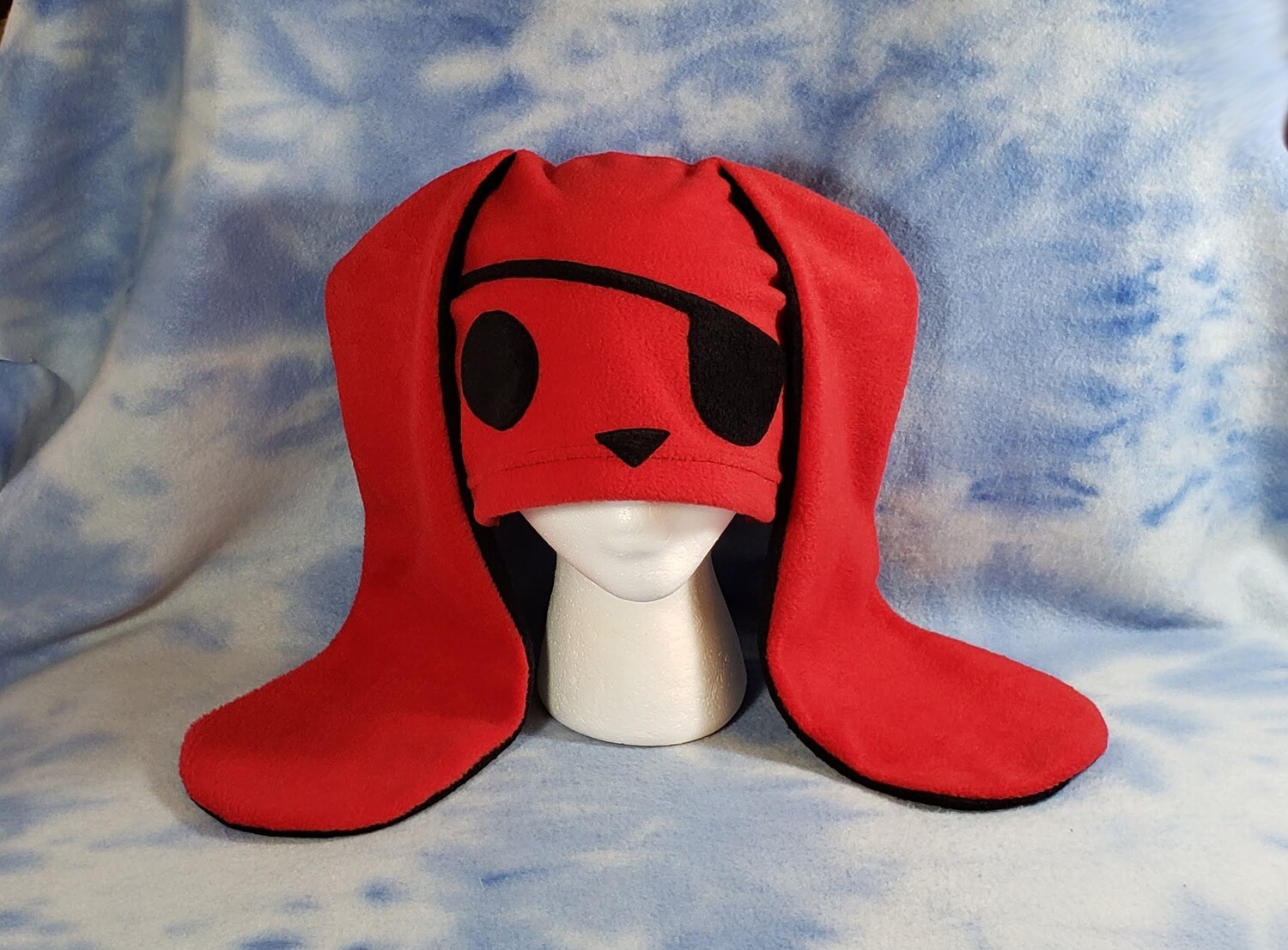 Pirate Bunny Hat with EyePatch