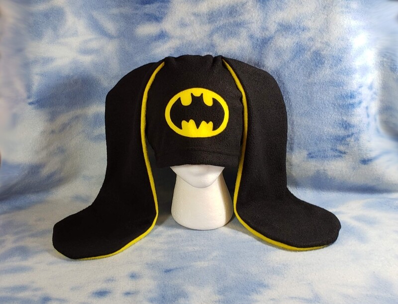 Batman Bunny Hat Bat Symbol