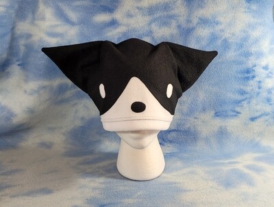 Sweet Cat Hat Kitten Black White Tuxedo