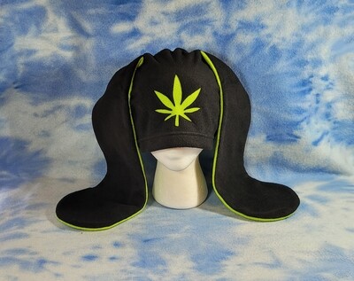 Weed Leaf Bunny Hat