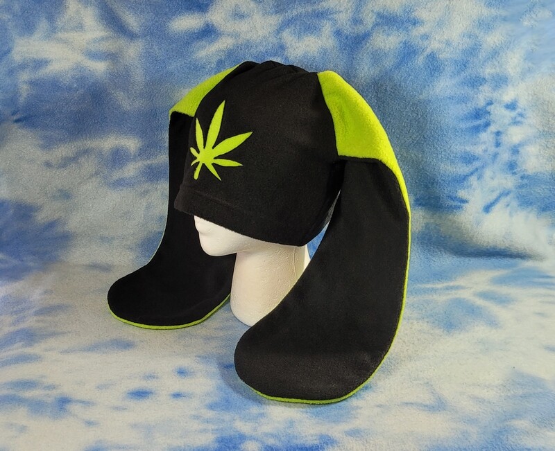 Weed Leaf Bunny Hat