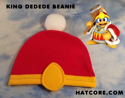 King Dedede Beanie Cosplay Costume Fleece