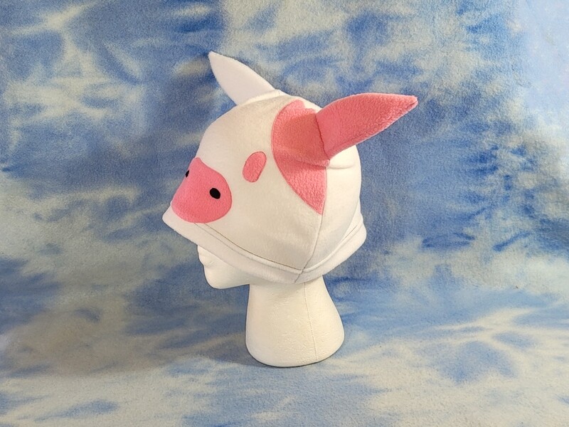 Strawberry Cow Pink Hat
