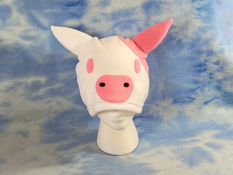 Strawberry Cow Pink Hat