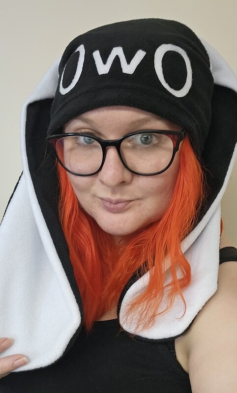 OwO Face Bunny Hat