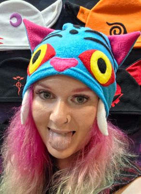 Derpy Cat Hat KPoP Demon Hunters Cosplay Costume Beanie
