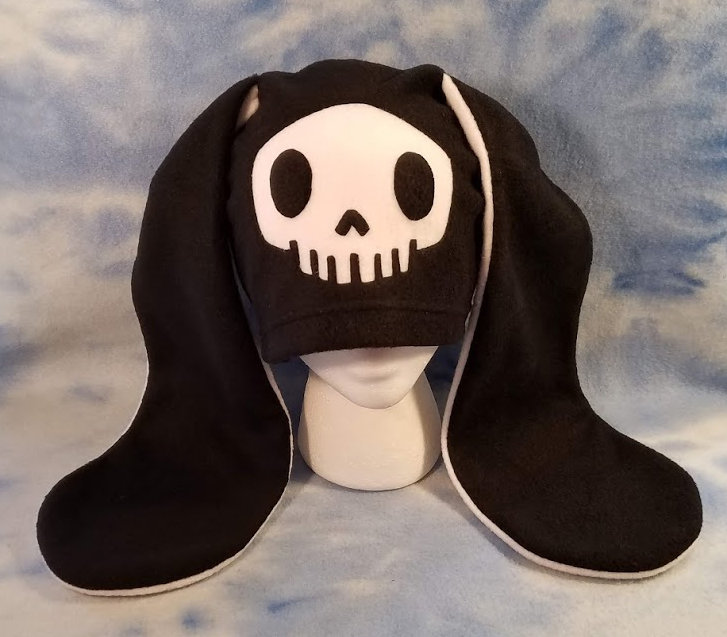 Skull Bunny Hat