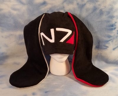 N7 Mass Effect Bunny Hat