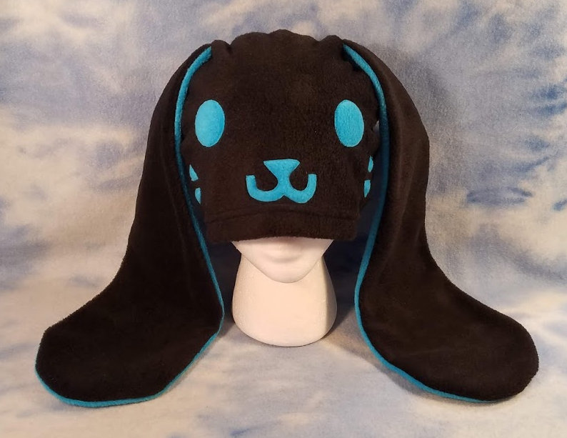 Cute Bunny Hat with Whiskers