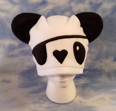 Pirate Panda Hat Eyepatch