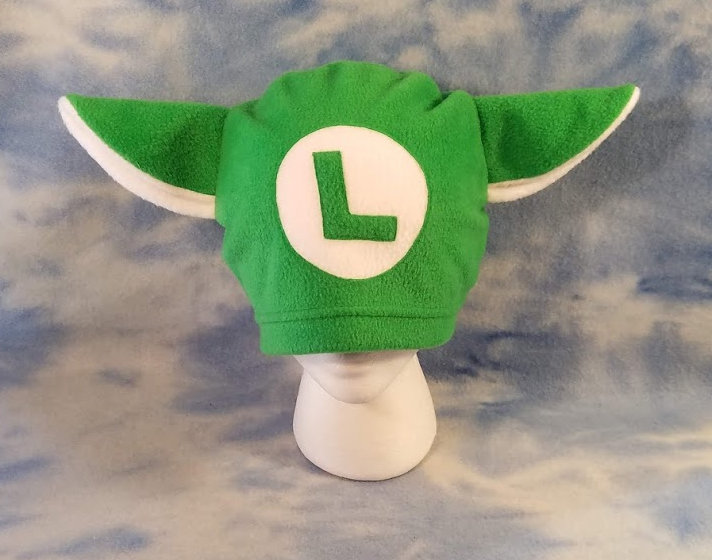Luigi Kitty Hat