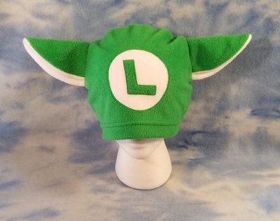 Luigi Kitty Hat