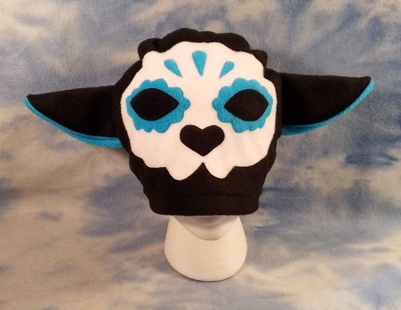 Day of the Dead Kitty Hat