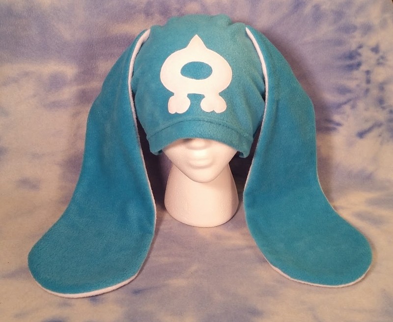 Aqua Bunny Hat Pokemon