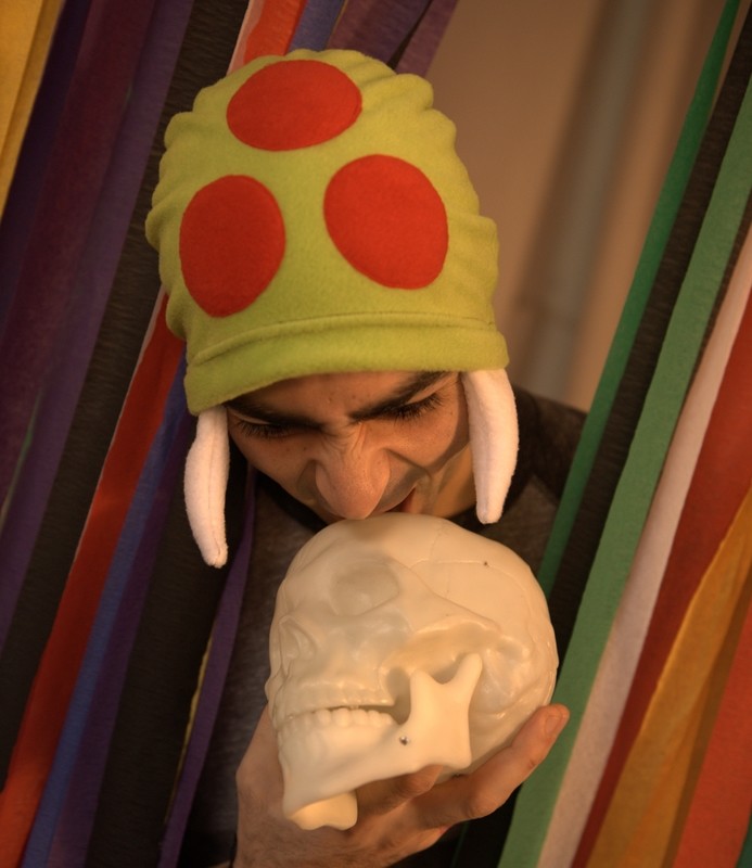 Metroid Hat Samus Fangs