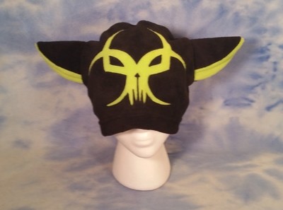 Biohazard Face Kitty Hat