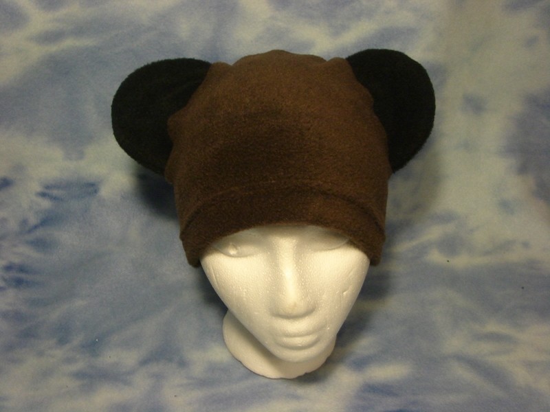 Brown/Black Bear Hat