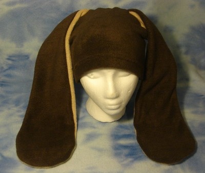 Brown/Tan Bunnny Hat Dog