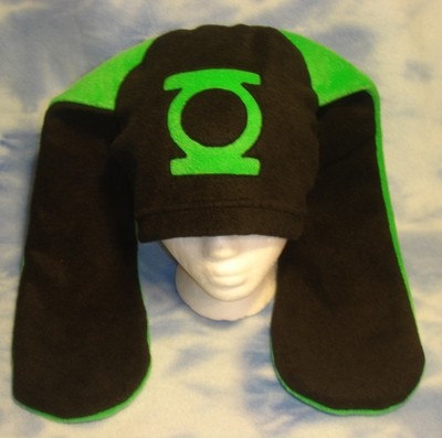 Green Lantern Bunny Hat