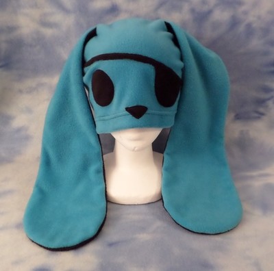 Pirate Bunny Hat with EyePatch