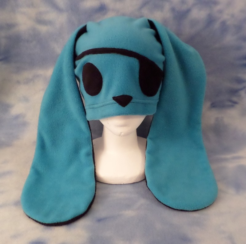 Pirate Bunny Hat with EyePatch