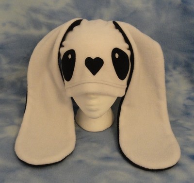 White Panda Bunny