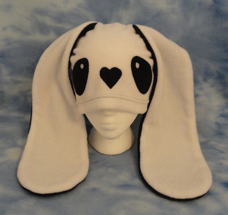 White Panda Bunny