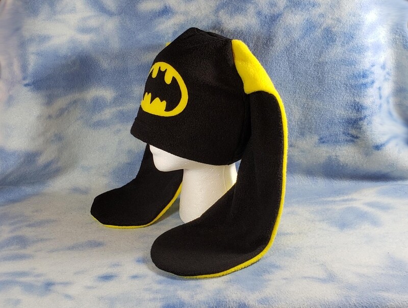 Batman Bunny Hat Bat Symbol