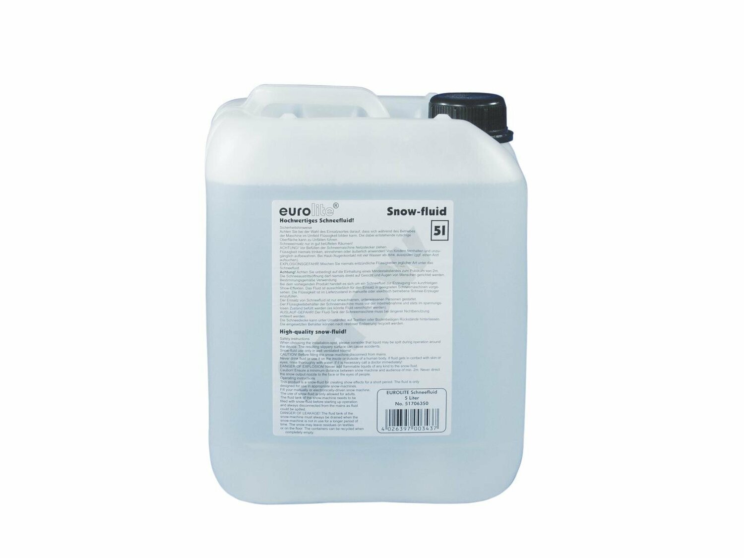 EUROLITE S-2 Snow Fluid, 5l