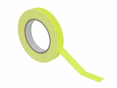 Gaffa Tape 19mm x 25m neon-yellow UV-active