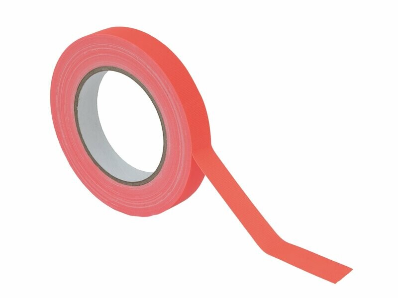 Gaffa Tape 19mm x 25m neon-orange UV-active