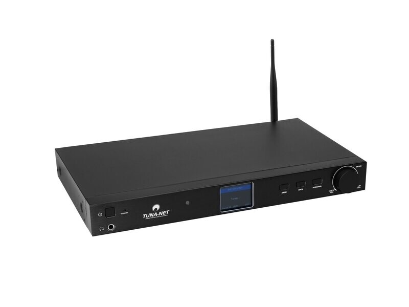 TUNA-NET Rádio Internet de 19" com DAB+ e Bluetooth