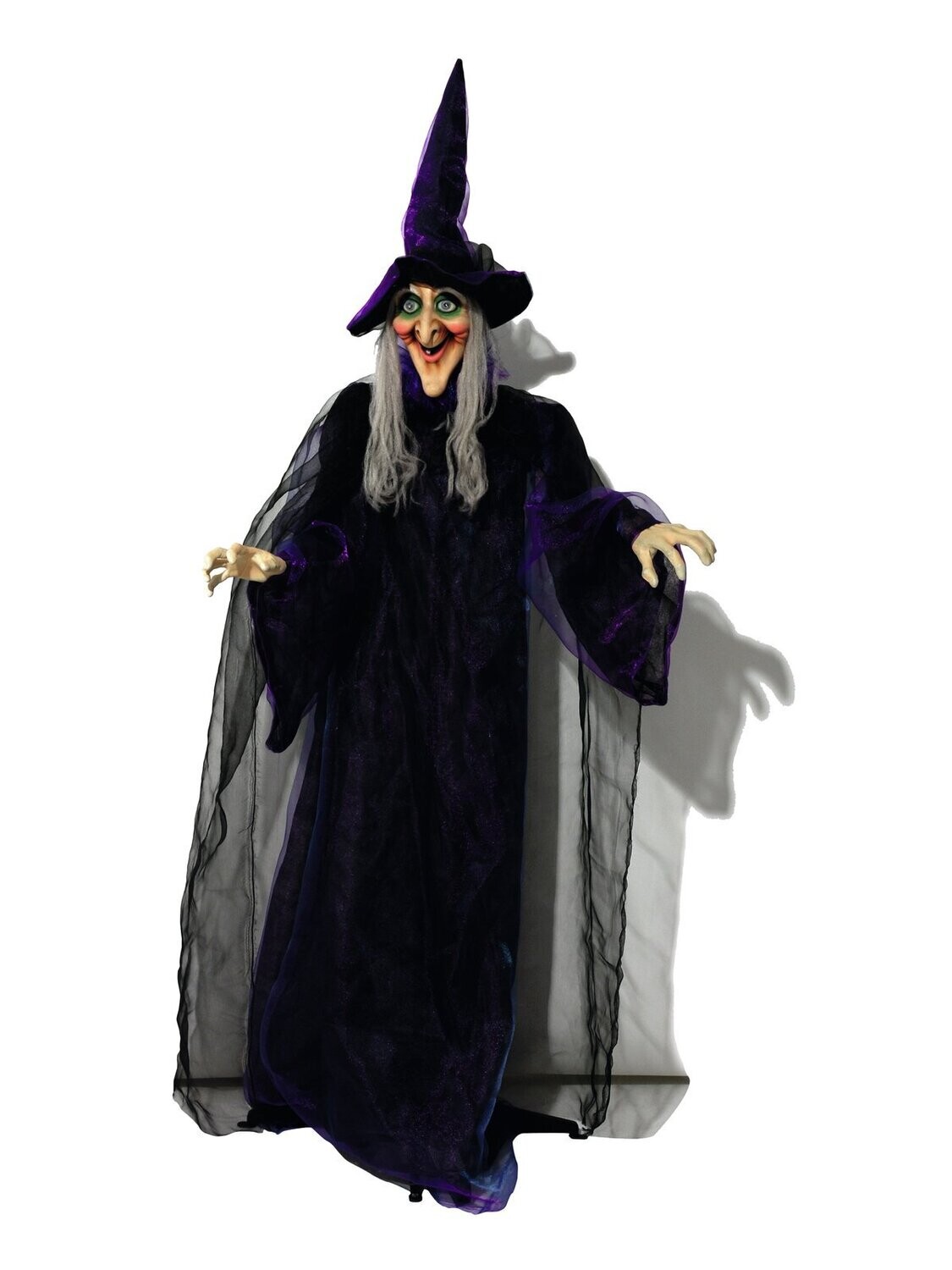 Bruxa animada de 175 cm
