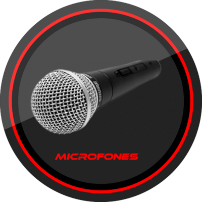 Microfones com fios
