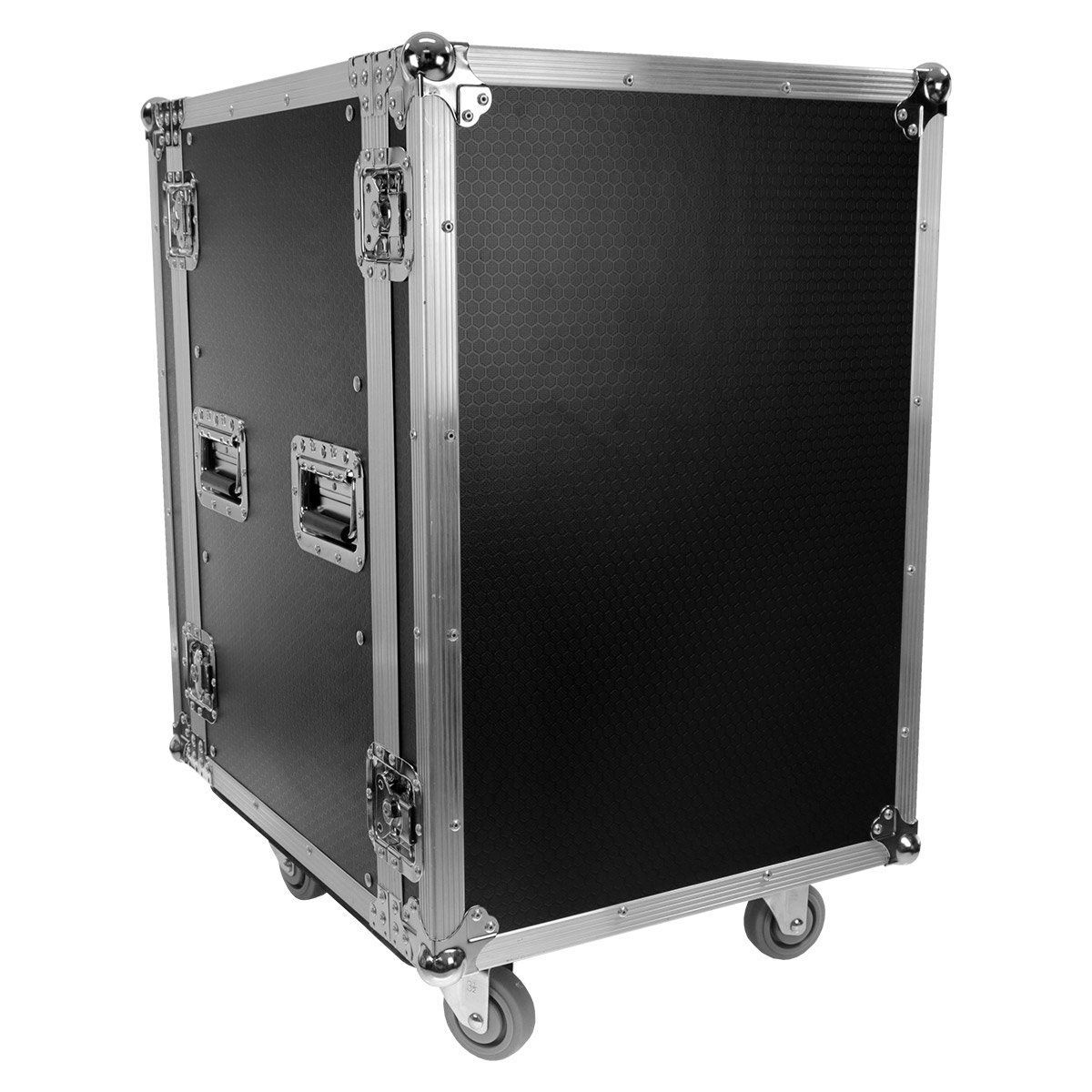 FLIGHT CASE RACK 16U ROLLER PLUGGER