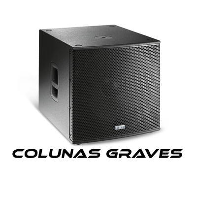 Colunas SubWoofer Ativo