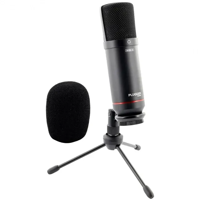MUSB20 PLUGGER
Microfone cardioide USB