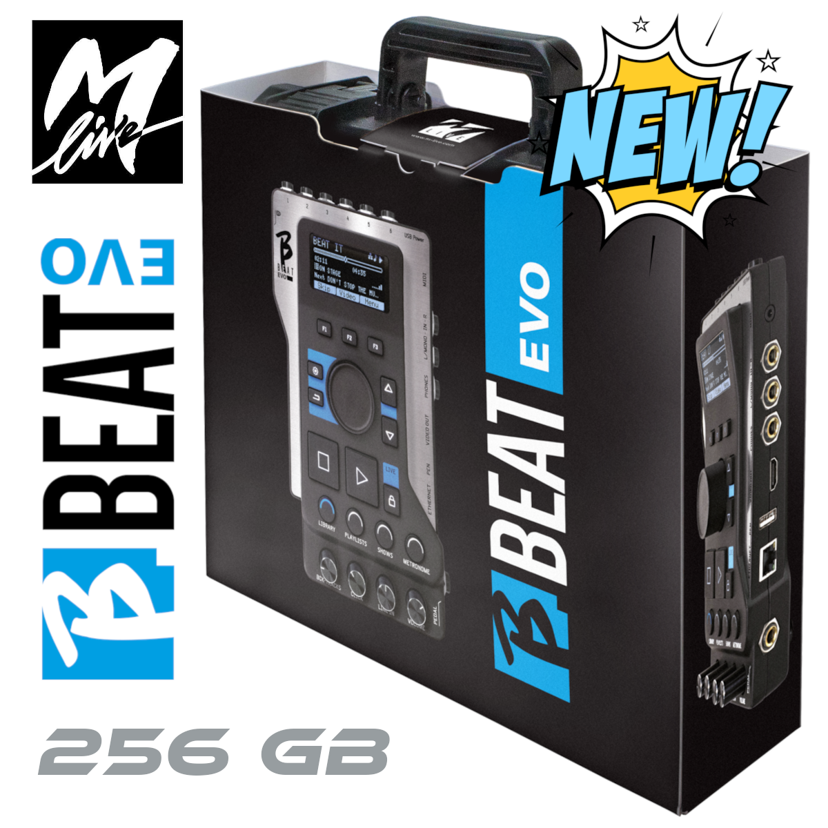 B-Beat EVO 256Gb +Wifi + Cabo Midi + Mala B-Beat EVO 256Gb +Wifi + Cabo Midi + Mala