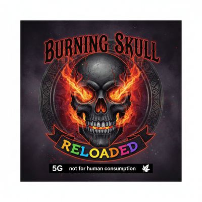 BURNING SKULL | 10 Gramm