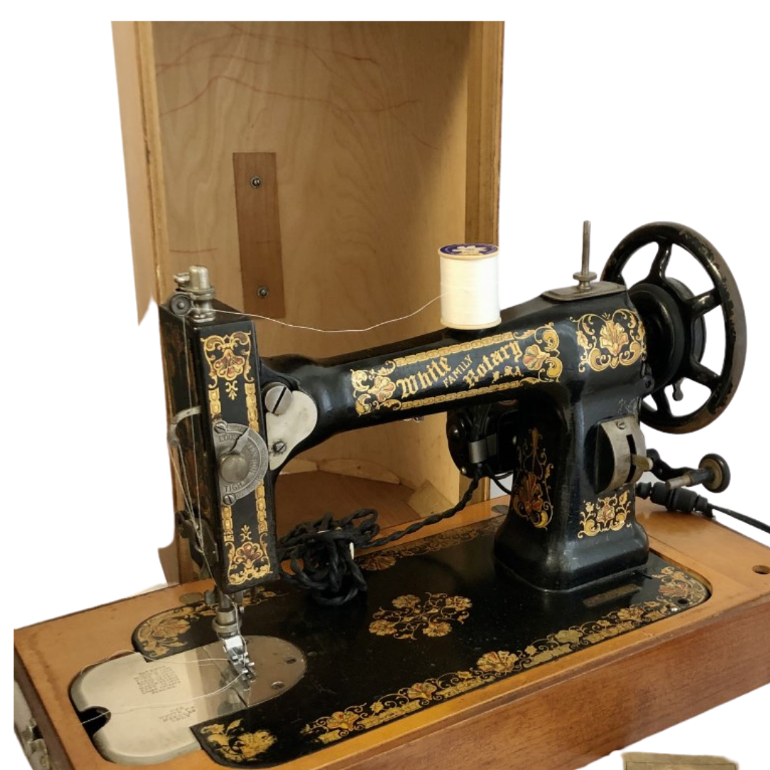 White Family Rotary Sewing Machine Circa 1908-1915 Excellent Working