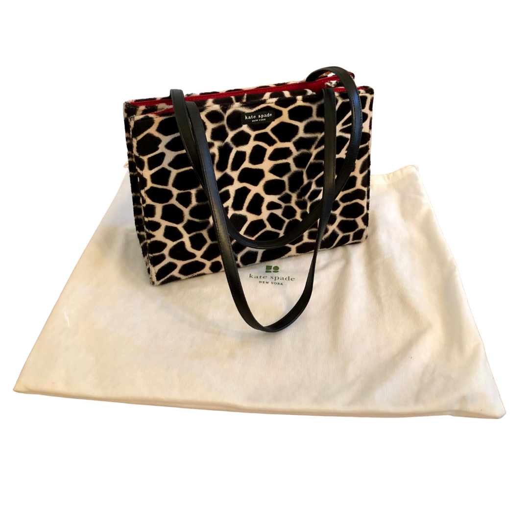 Kate Spade New York Giraffe Faux Fur Purse
