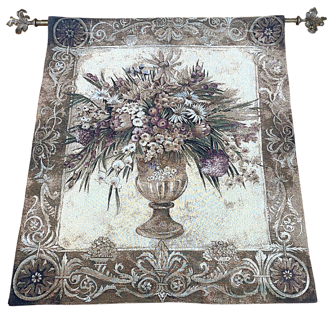 Pure Country Weavers Floral Wall Tapestry
